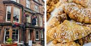 Exterior and Food from The George Hotel in Penrith, Cumbria