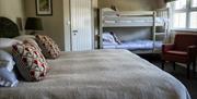 Family Bedroom at George and Dragon in Clifton, Cumbria