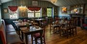 Dining Room Seating at George and Dragon in Clifton, Cumbria