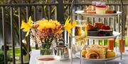 Afternoon Tea Spread at Gilpin Lake House in Windermere, Lake District