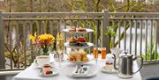 Afternoon Tea Spread at Gilpin Lake House in Windermere, Lake District