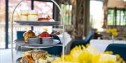 Afternoon Tea Spread at Gilpin Lake House in Windermere, Lake District