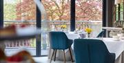 Dining Room at Gilpin Lake House in Windermere, Lake District