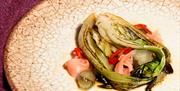 Pak Choi Dish at Gilpin Spice in Windermere, Lake District
