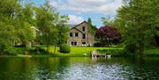 View of the Lake House at a Wedding at The Gilpin Hotel & Lake House in Windermere, Lake District