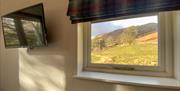 View from a Bedroom at Glaramara Hotel in Seatoller, Lake District
