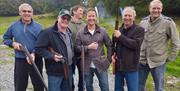 Stag Party Shooting Activities with Graythwaite Adventure in the Lake District, Cumbria