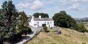 View of the Front of the House at Greenbank Farm in Cartmel, Cumbria