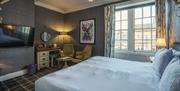 Double bedroom at The Howard Arms in Brampton, Cumbria