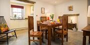 Dining Area at Lacet Cottage on the Hutton John Estate in the Lake District, Cumbria