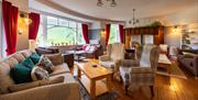 Lounge Area at Hassness Country House in Buttermere, Lake District