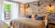 Master Bedroom in The Haystore at The Green Cumbria in Ravenstonedale, Cumbria