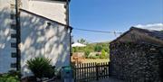 Exterior and Back Garden Entrance at Heather View in Threlkeld, Lake District