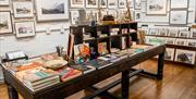 Interior and Shop at The Heaton Cooper Studio in Grasmere, Lake District