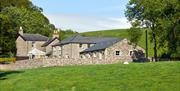 Exterior of Helm Mount Lodge & Cottages in Barrows Green, Cumbria