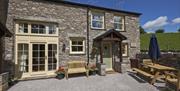 Exterior of Helm Mount Lodge & Cottages in Barrows Green, Cumbria
