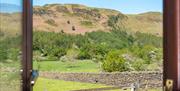 View from Herdwick Fold at Fornside Farm Cottages in St Johns-in-the-Vale, Lake District