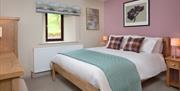 Double bedroom at Herdwick Fold at Fornside Farm Cottages in St Johns-in-the-Vale, Lake District
