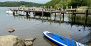 Piers at Hill of Oaks Holiday Park in Windermere, Lake District