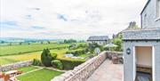 Views form self catered units at Holgates Holiday Park in Silverdale, Cumbria
