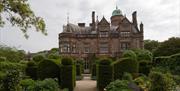 View from the Gardens at Holker Hall and Gardens near Grange-over-Sands, Cumbria