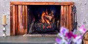 Wood fire - Howgills House