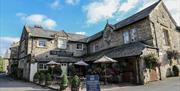 Exterior of The Black Swan Restaurant in Ravenstonedale, Cumbria