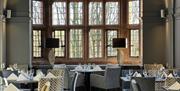 Dining room at Abbey House Hotel & Gardens in Barrow-in-Furness, Cumbria