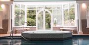 The jacuzzi at The Grange Hotel