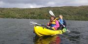 Day on the Lake with Instructed Kayaking on Windermere with Graythwaite Adventure in the Lake District, Cumbria