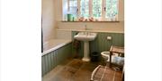 Bathroom at Keepers Cottage in Ivegill, Cumbria