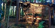 Wildlife Watching Shelter at Keepers Cottage in Ivegill, Cumbria