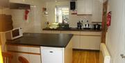 Kitchen and Dining Area in Middleton's Cottage in Dent, Cumbria