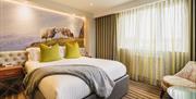Double bedroom at Inn on the Square in Keswick, Lake District
