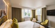 Double bedroom at Inn on the Square in Keswick, Lake District