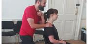 Chair Massage Workshop at Lake District School of Massage in Ambleside, Lake District