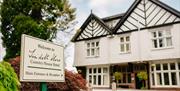 Exterior and Signage at Lindeth Howe in Bowness-on-Windermere, Lake District