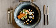 Delicious Food at The Dining Room at Lindeth Howe in Bowness-on-Windermere, Lake District