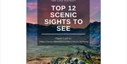 Advert for Top 12 Scenic Sights to See Tour with Lakeside Travel Services in the Lake District, Cumbria