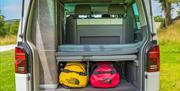 Boot Storage in Long Valley Campers in the Lake District, Cumbria