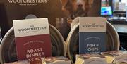 Sir Woofchesters Food Available for Dogs at Lake View Garden Bar in Bowness-on-Windermere, Lake District