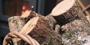 Real Wood Fires at Long Valley Yurts, Keswick, Lake District