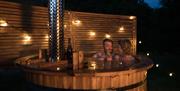 Romantic Hot Tubs at Long Valley Yurts - Coniston, Lake District