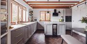 Kitchen at Loughrigg Cottage in Clappersgate, Lake District