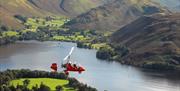 Views over Lakes and Fells from Lake District Gyroplanes in the Lake District, Cumbria