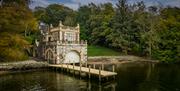 Boathouse and Jetty at Langdale Chase Hotel in Windermere, Lake District