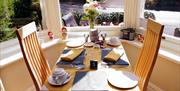 Breakfast Room at Laurel Bank in Keswick, Lake District