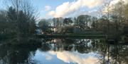 Lake views at The Cottage at Linden Farm House in Langwathby, Cumbria