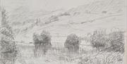 Sketch from an Art Course with Long House Studios in Kentmere, Lake District