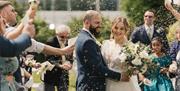 Bridal Couple Wedding Photos at Low Wood Bay Resort & Spa in Windermere, Lake District